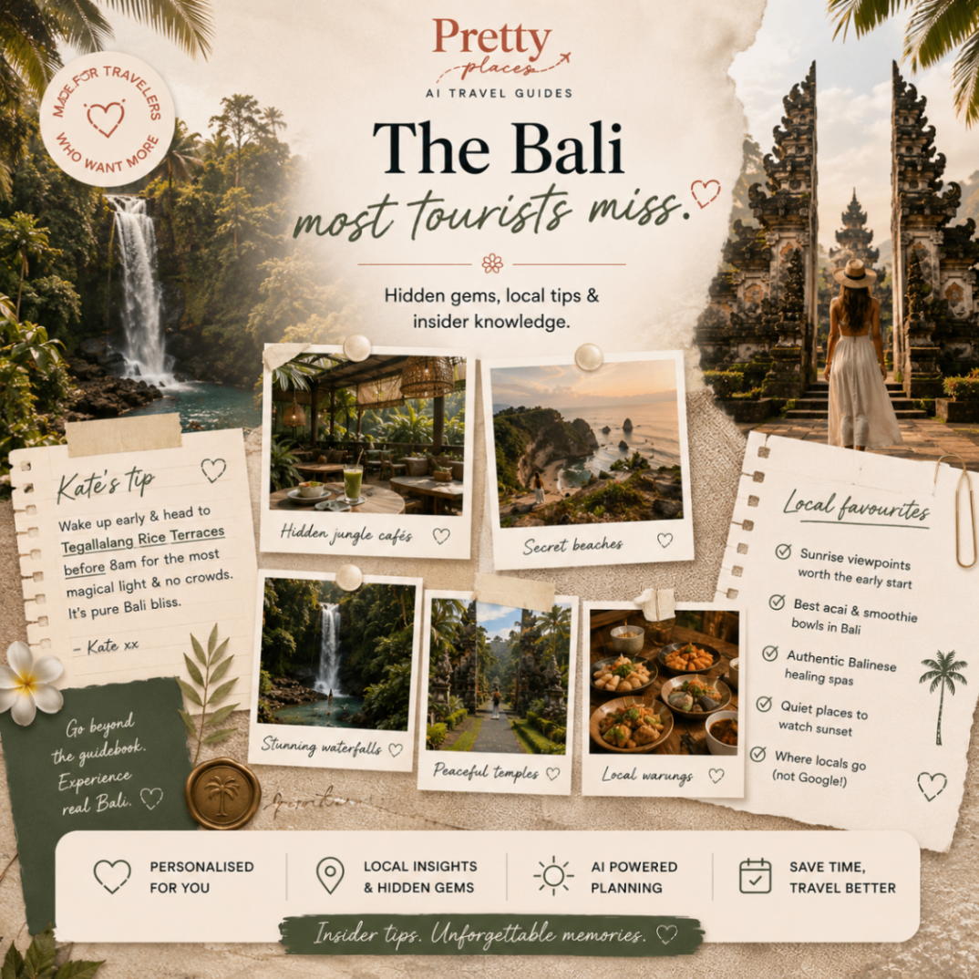 The Bali most tourists miss — hidden gems, local tips and insider knowledge